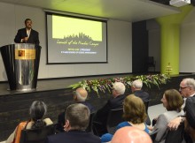 Mr. Nitish Jain at the launch of Mumbai campus
