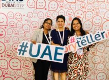 Parmita Debnath at District Toastmasters Annual Conference (DTAC 2019) in Dubai
